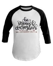 DEUTERONOMY 31:6 Baseball Tee tile