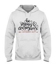 DEUTERONOMY 31:6 Hooded Sweatshirt tile