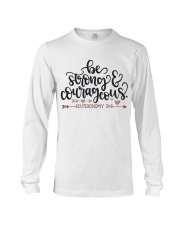 DEUTERONOMY 31:6 Long Sleeve Tee tile