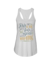 PSALMS 2:11 Ladies Flowy Tank tile
