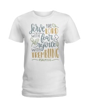 PSALMS 2:11 Ladies T-Shirt tile
