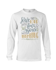 PSALMS 2:11 Long Sleeve Tee tile