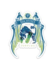 BRACHYDIOS - HUNTING CLUB CREST Sticker tile