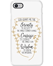 GOD GRANT ME SERENITY Phone Case tile