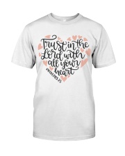 PROVERBS 3:5 Classic T-Shirt front