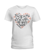 PROVERBS 3:5 Ladies T-Shirt tile