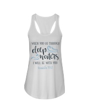 ISAIAH 43:2 Ladies Flowy Tank tile