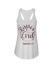 PHILIPPIANS 4:4 Ladies Flowy Tank tile
