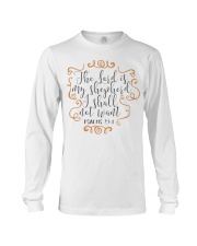 PSALMS 23:1 Long Sleeve Tee tile