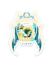 ZINOGRE - HUNTING CLUB CREST Sticker tile