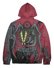 GREAT GIRROS - SUBLIMATION CREST Men's All Over Print Full Zip Hoodie tile