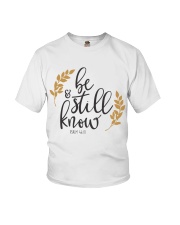 PSALMS 46:10 Youth T-Shirt tile