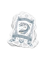 TOBI-KADACHI - CREST Sticker tile