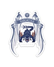 NARGACUGA - HUNTING CLUB CREST Sticker tile