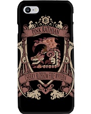 PINK RATHIAN - CREST Phone Case tile