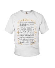 1 CORINTHIANS 13:4-8 Youth T-Shirt tile