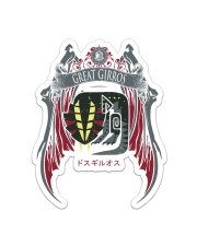 GREAT GIRROS - HUNTING CLUB CREST Sticker tile
