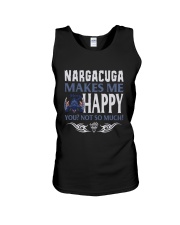 NARGACUGA MAKES ME HAPPY Unisex Tank tile