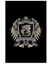 SILVER RATHALOS - CREST Vertical Poster tile