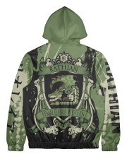 RATHIAN - SUBLIMATION CREST Men's All Over Print Full Zip Hoodie tile