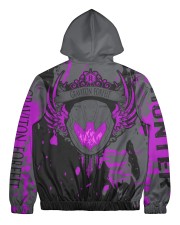 GRAVITON FORFEIT - SUBLIMATION CREST Men's All Over Print Full Zip Hoodie tile