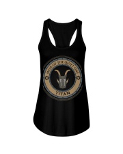MASK OF THE QUIET ONE - CREST EDITION Ladies Flowy Tank tile