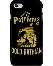 GOLD RATHIAN IS MY PATRONUS Phone Case tile