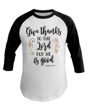 PSALMS 107:1 Baseball Tee tile