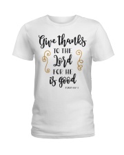 PSALMS 107:1 Ladies T-Shirt tile