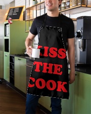 Kiss The Cook Apron Apron aos-apron-27x30-lifestyle-front-01