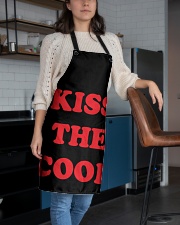 Kiss The Cook Apron Apron aos-apron-27x30-lifestyle-front-02