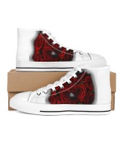 Redroses Men's High Top White Shoes thumbnail