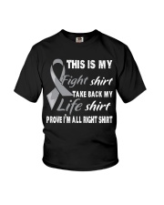 brain-cancer-grey-myshirt Youth T-Shirt thumbnail
