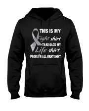 brain-cancer-grey-myshirt Hooded Sweatshirt thumbnail