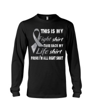 brain-cancer-grey-myshirt Long Sleeve Tee thumbnail
