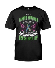 Never-give-up-Metastatic-Breast-Cancer Classic T-Shirt front