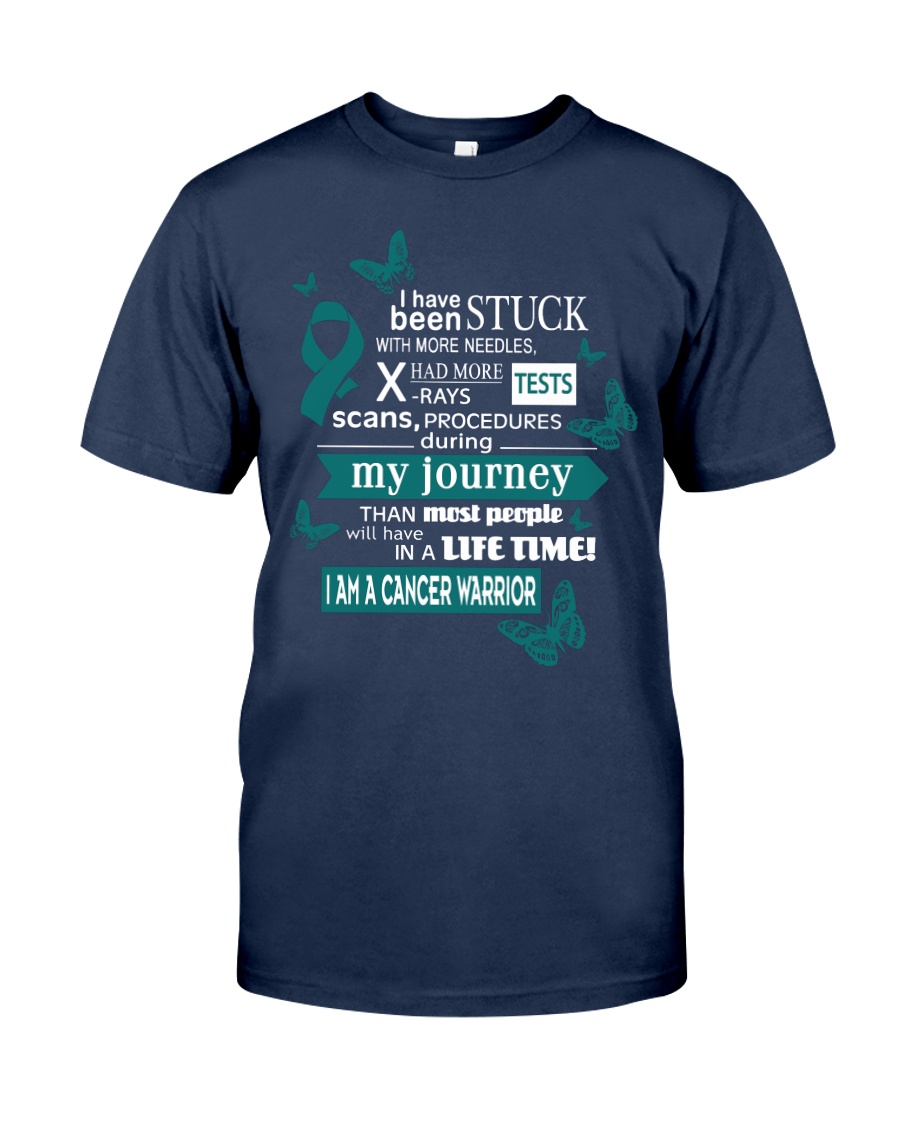 ovarian-cancer-teal-STUCK Classic T-Shirt