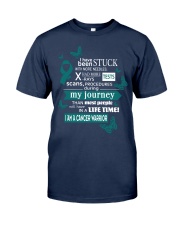 ovarian-cancer-teal-STUCK Classic T-Shirt front