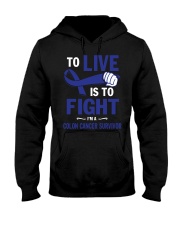 colon-cancer-darkblue-lfi Hooded Sweatshirt thumbnail