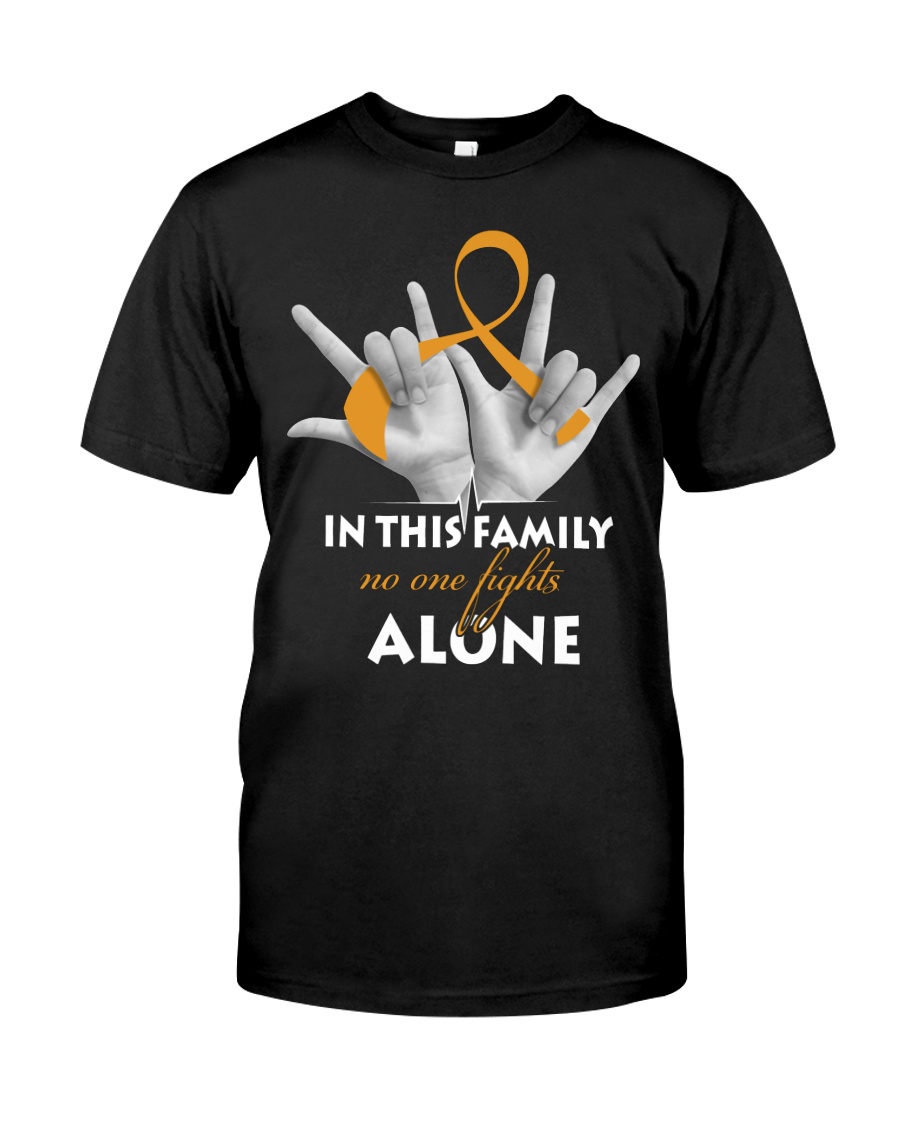 appendix-cancer-amber-fight-together Classic T-Shirt