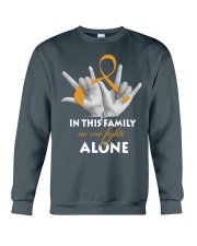 appendix-cancer-amber-fight-together Crewneck Sweatshirt thumbnail