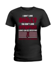 multiple-myeloma-burgundy-3012 Ladies T-Shirt thumbnail