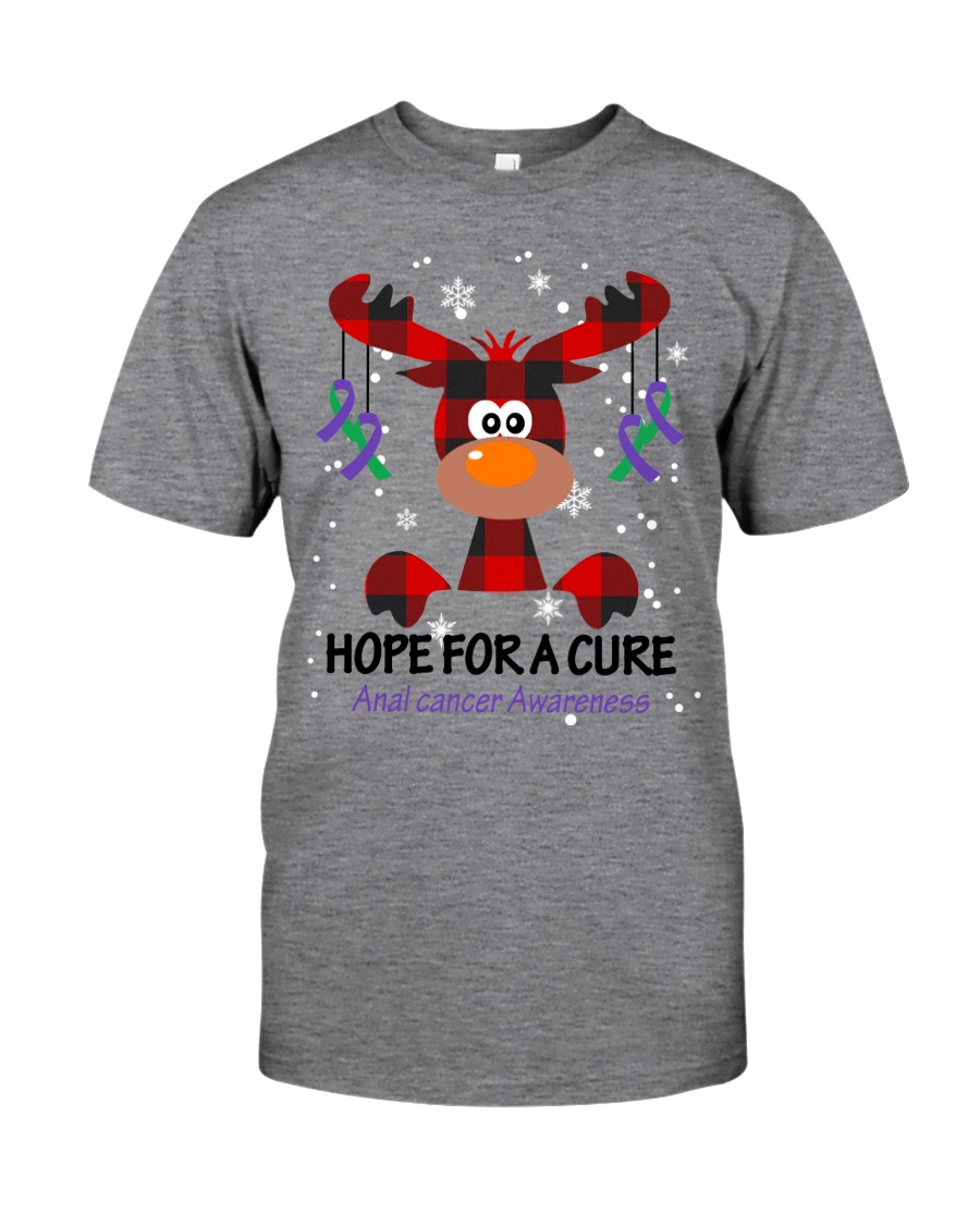 anal-cancer-purple-green-hfac Classic T-Shirt