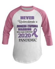 hodgkins-lymphoma-violet-npan Baseball Tee thumbnail