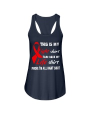 blood-cancer-red-myshirt Ladies Flowy Tank thumbnail