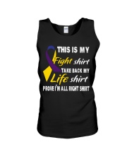 bladder-cancer-marigold-blue-purple-myshirt Unisex Tank thumbnail
