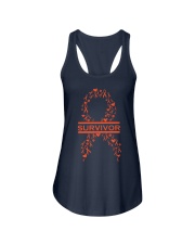 leukemia-orange-lsurvivor Ladies Flowy Tank thumbnail