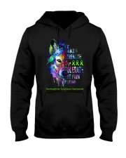 nonhodgkins-lymphoma-limegreen-strngttt Hooded Sweatshirt thumbnail