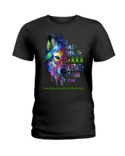 nonhodgkins-lymphoma-limegreen-strngttt Ladies T-Shirt thumbnail
