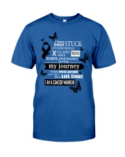 melanoma-cancer-black-STUCK Classic T-Shirt front